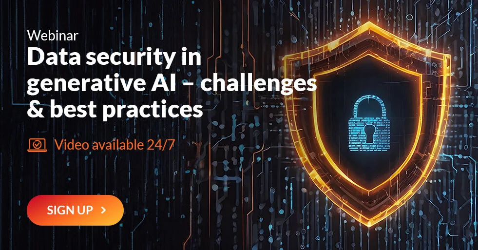 Data security in genAI webinar