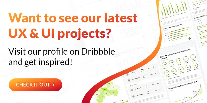 Visit our Dribbble profile