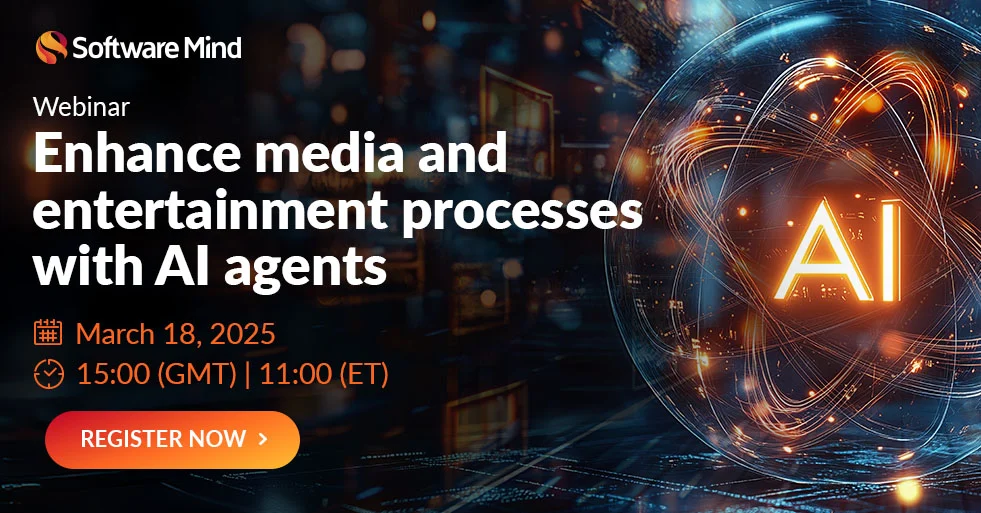 Free webinar: Enhance media and entertainment processes with AI agents