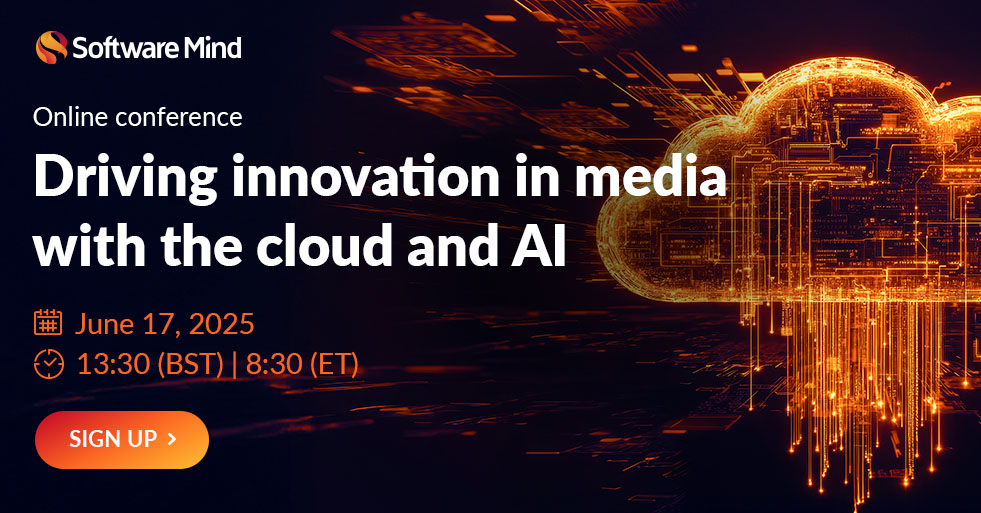 Free online conference: Driving innovation in media with the cloud and AI